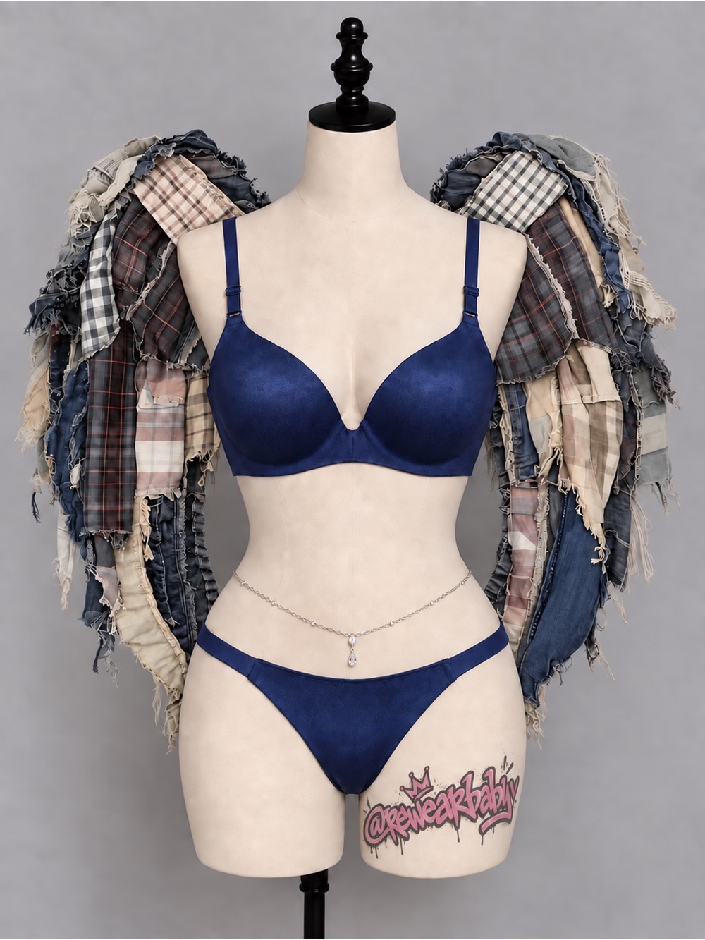 🍒3/33$ Triumph Smooth Moulded Bra - Navy Blue